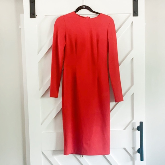 5th & Mercer Long Sleeve Sheath Dress (double zip) - Picture 4 of 6